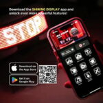 Smart Helmet LED Display Light – Motorcycle Safety System - Image 4