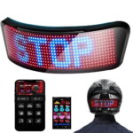 Smart Helmet LED Display Light – Motorcycle Safety System - Image 5