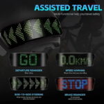 Smart Helmet LED Display Light – Motorcycle Safety System